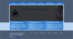 Desktop Screenshot of deluziodermatologia.it